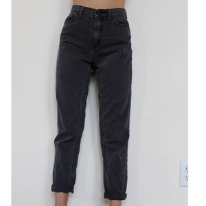 Urban Outfitters Black Mom Jeans